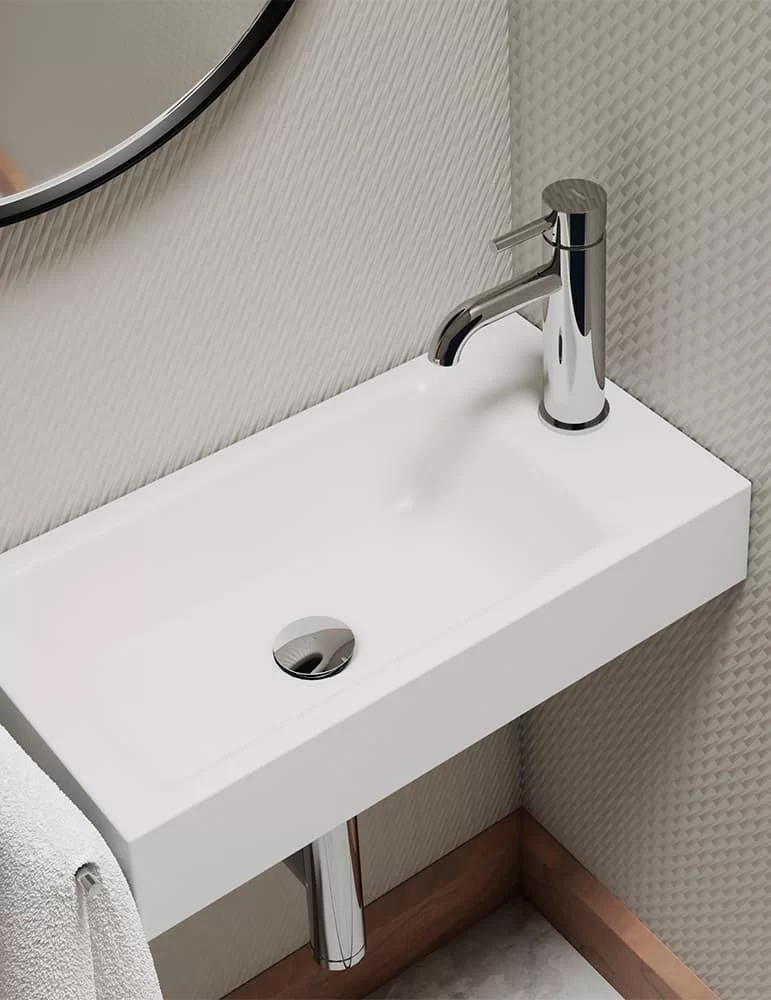 Set de douche carré