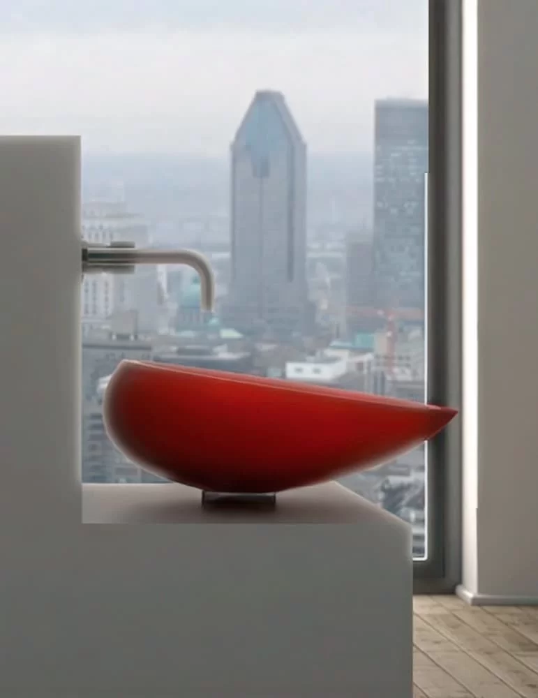 Mitigeur rehaussé lavabo Cien
