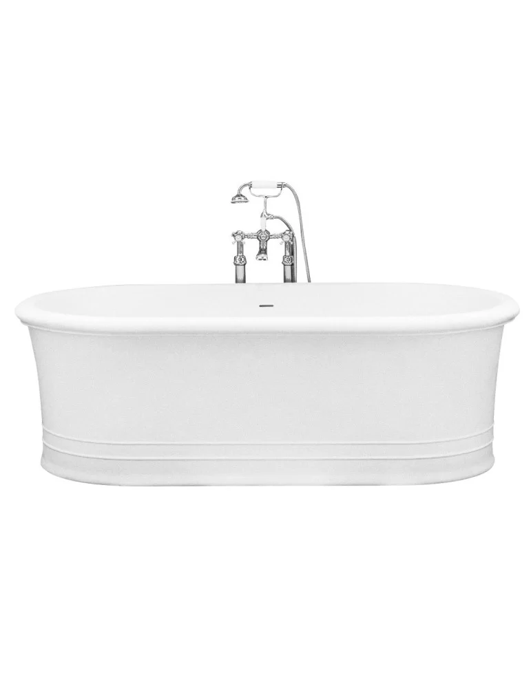 Baignoire îlot en quartz Manhattan