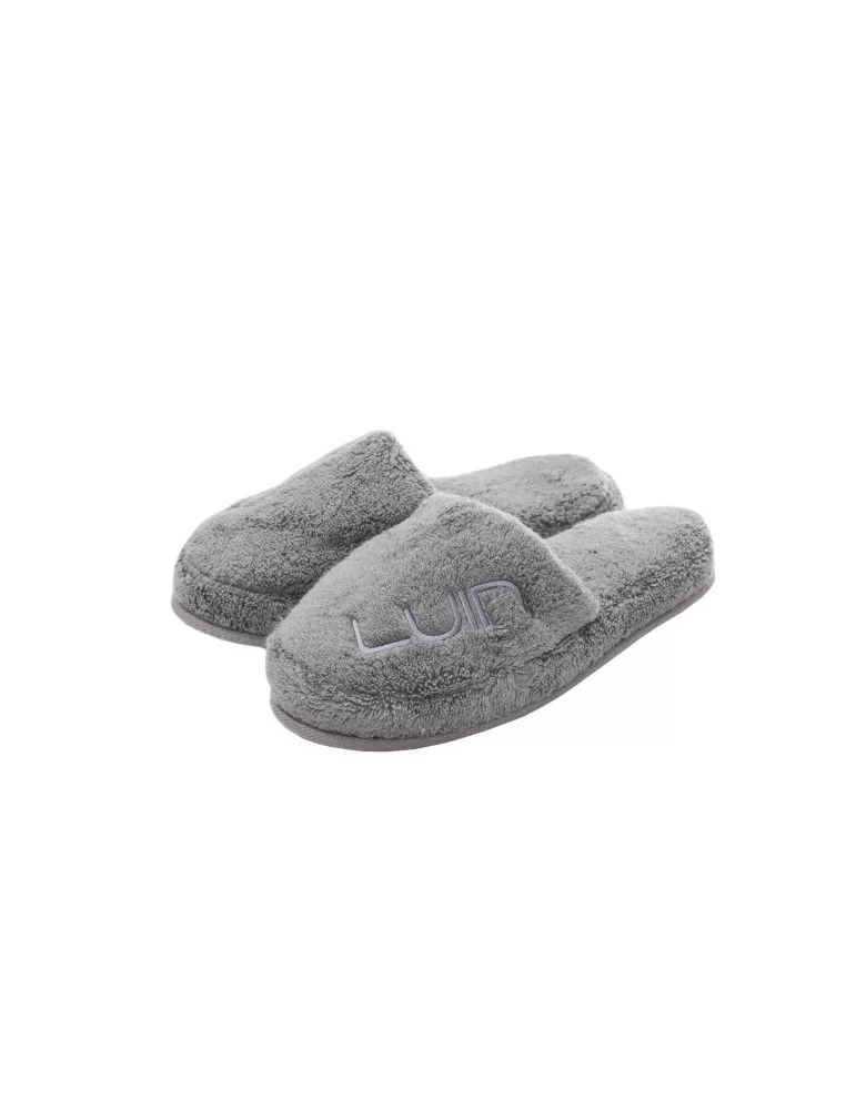 Chausson éponge gris foncé S/M (37-40)