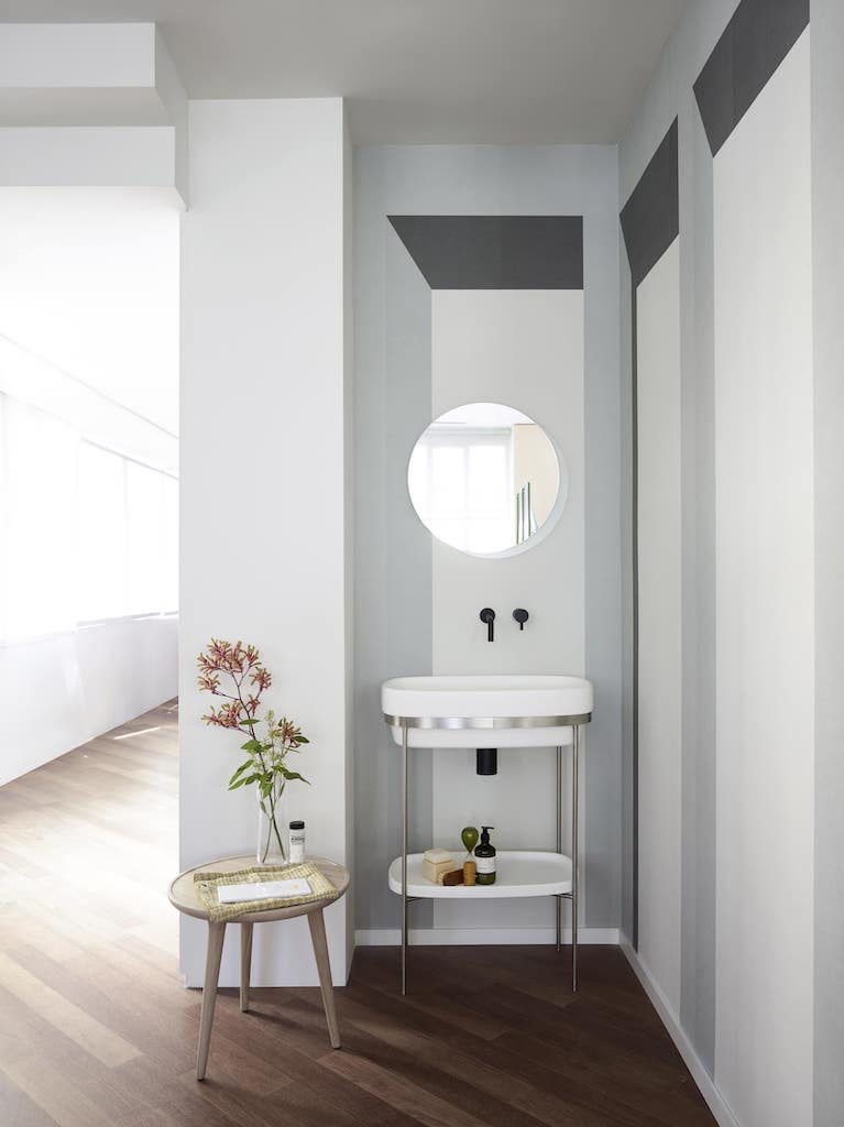 Lavabo console Ribbon, Ex.t Design.