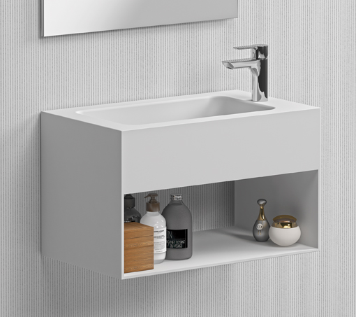 Lavabo suspendu avec rangement Pau, de Kyrya