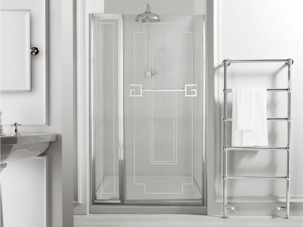 Paroi de douche haut de gamme style vintage Paroi de douche de luxe style rétro