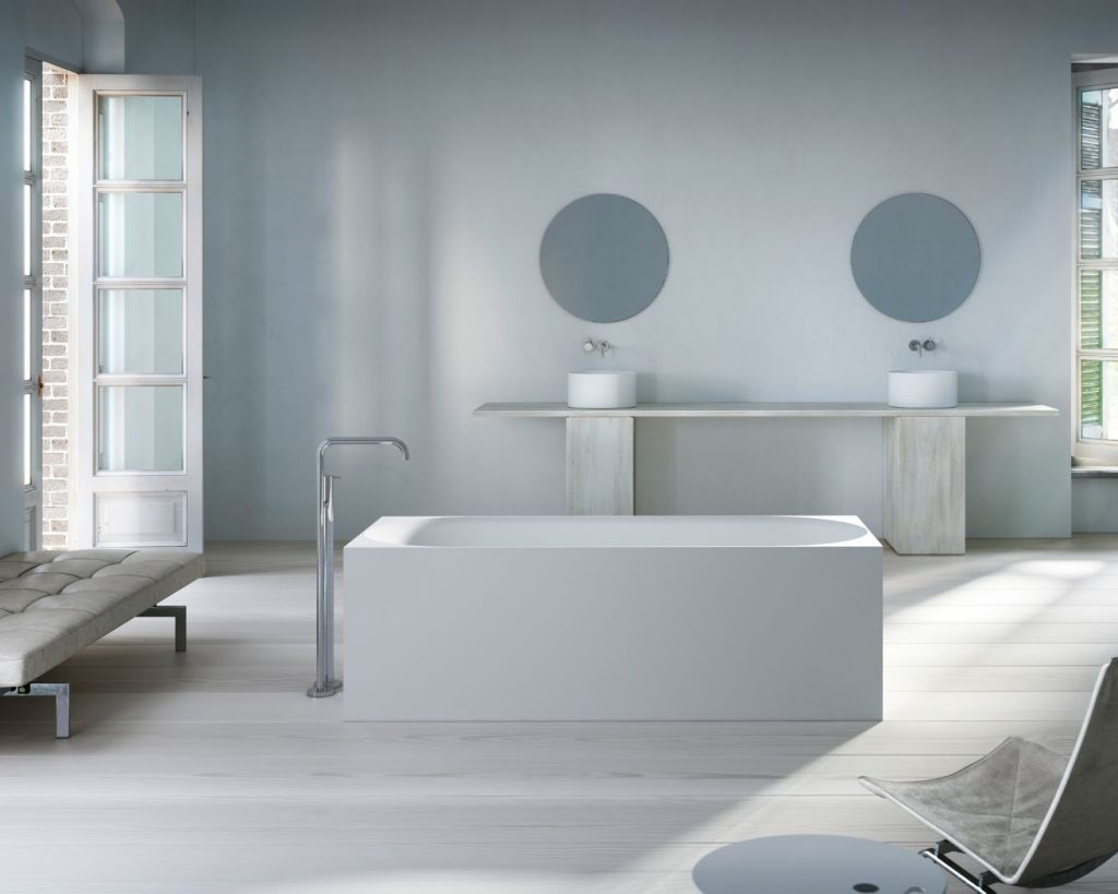 Salle de bain haut de gamme style nordique scandinave