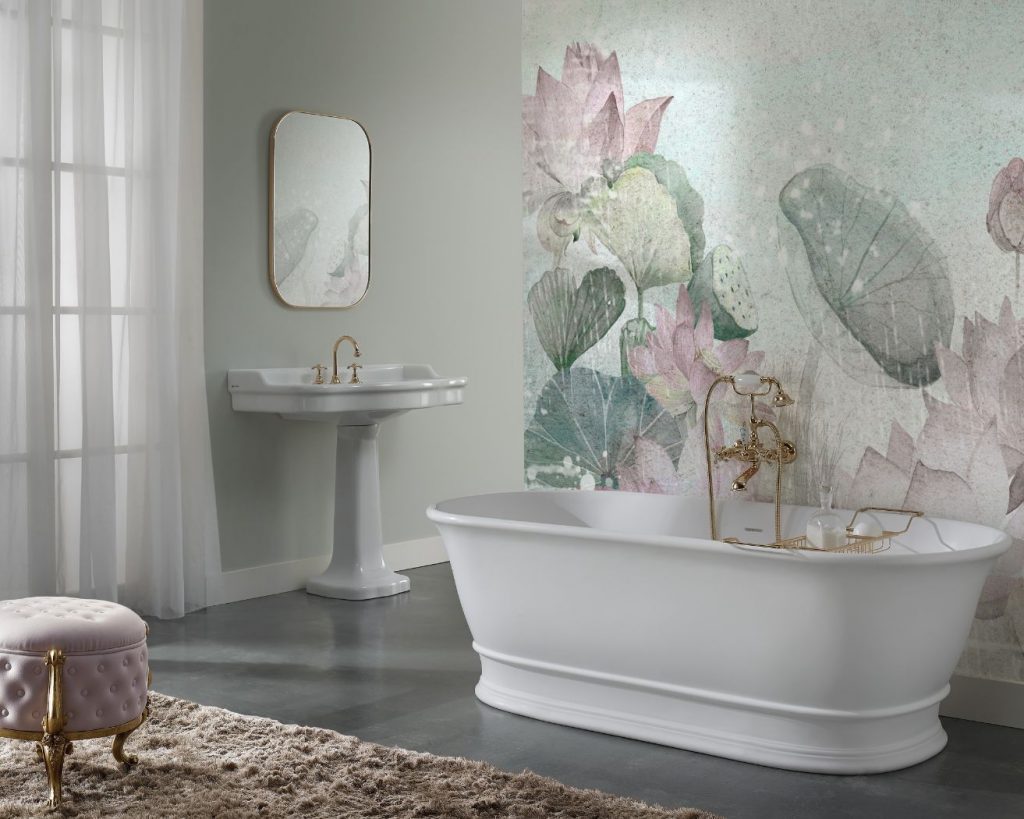 Salle de bain vintage haut de gamme