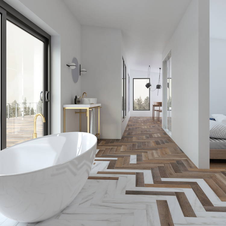 Carrelage Calacatta Timber Brown, de Wow Tiles Carrelage Calacatta Timber Brown, de Wow Tiles