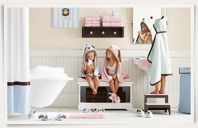 Une salle de bain pensée pour les enfants - Blog de Mooze la boutique