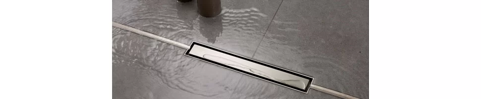 Caniveaux de douche